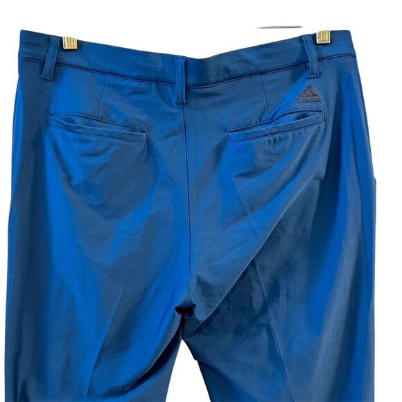Adidas Men's Blue Pants Size 32 Casual Stretchable 5-Pocket Design - Picture 11 of 14